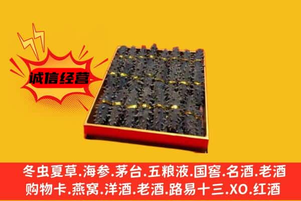 汶上县回收海参